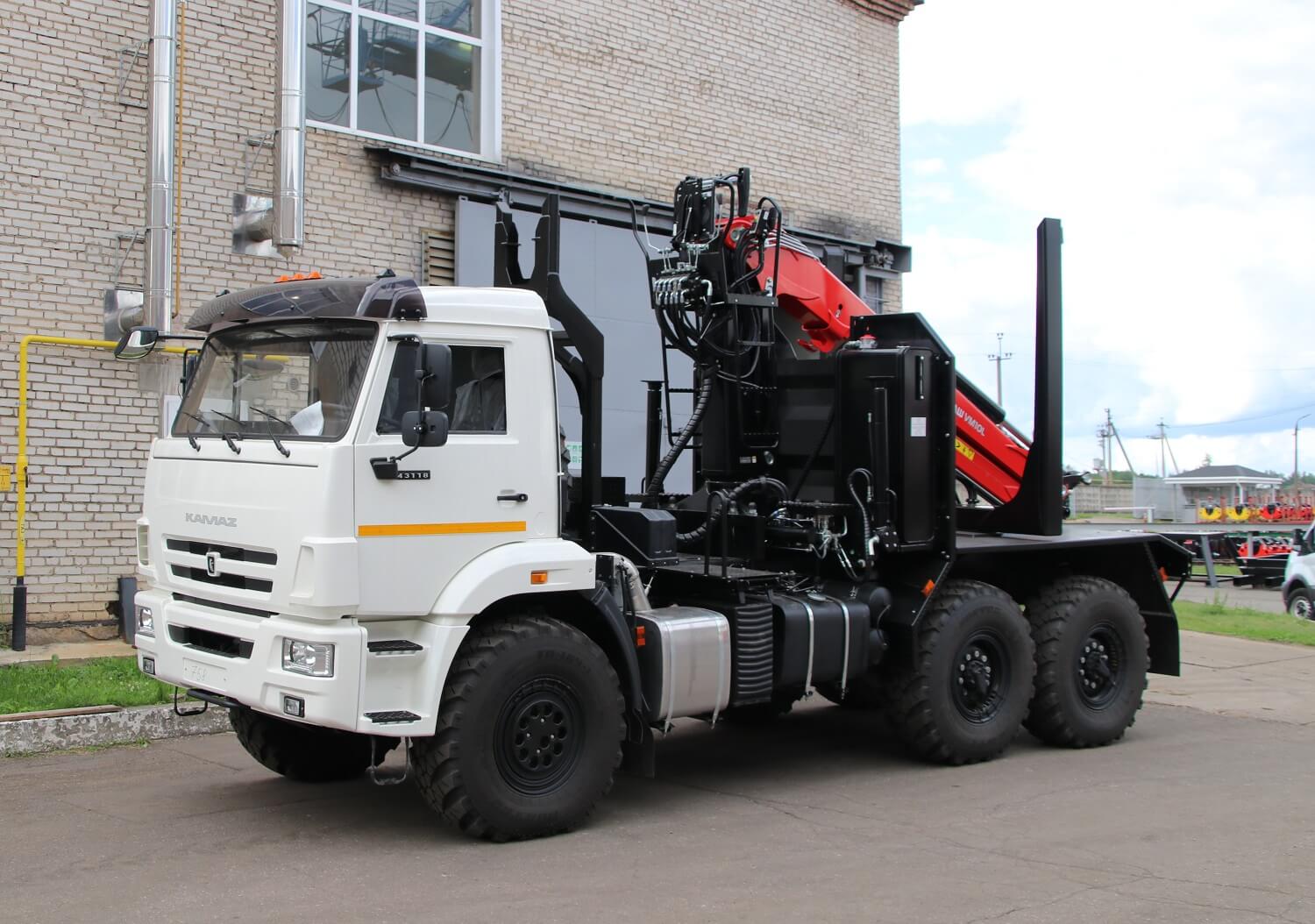 ЛЕСОВОЗ КАМАЗ-43118-3027 С КМУ VM10L74