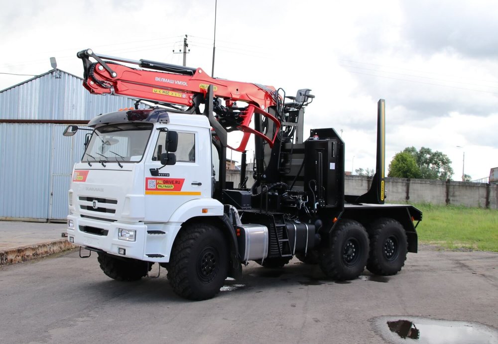 ЛЕСОВОЗ КАМАЗ-43118-3027 С КМУ VM10L74