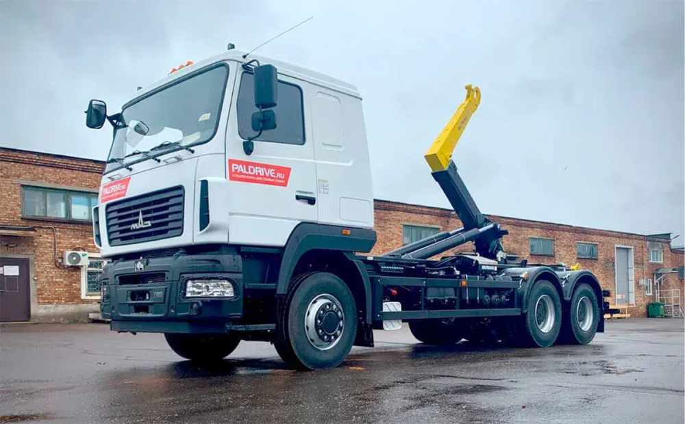 МАЗ-6312С9-8575 с крюковым погрузчиком ВЕЛМАШ ВК Т20-6000